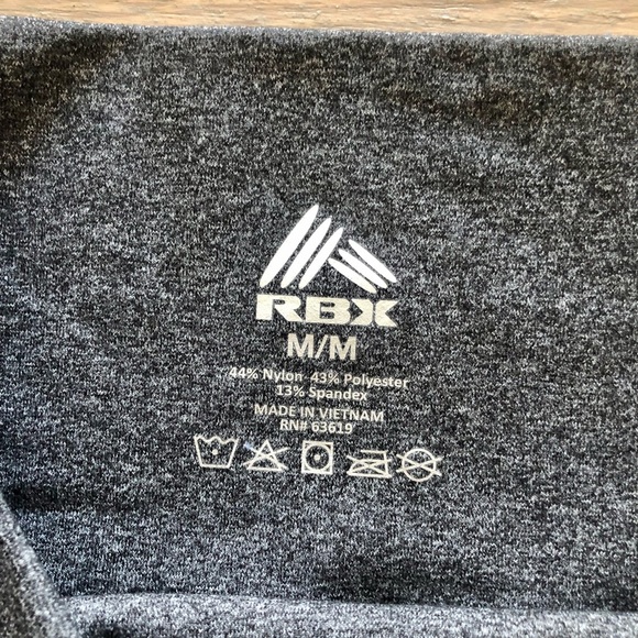 Gray RBX Leggings with Pockets, Size Medium - Picture 3 of 3